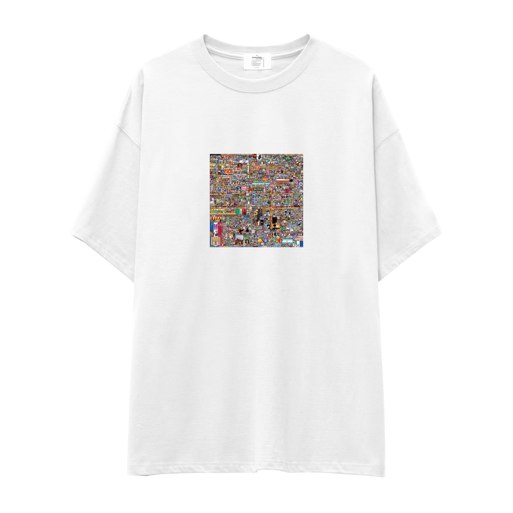 Reddit Place Oversize Tişört