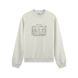 Basketball Court Oversize Sweatshirt
