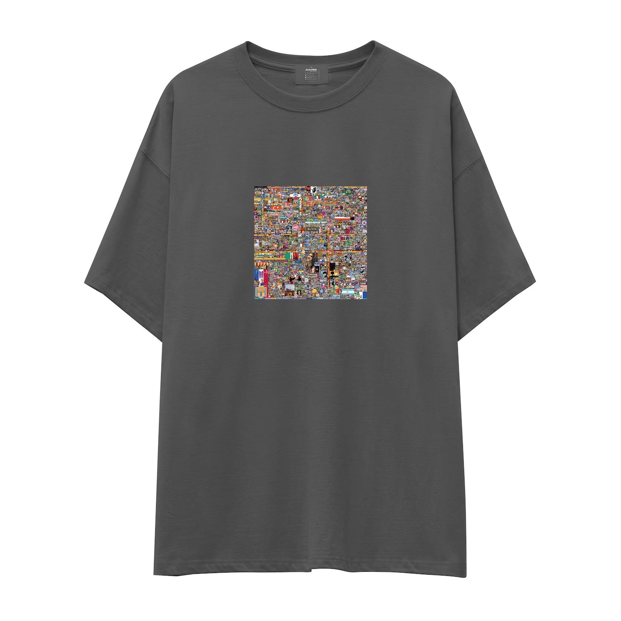 Reddit Place Oversize Tişört