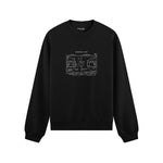 Basketball Court Oversize Sweatshirt