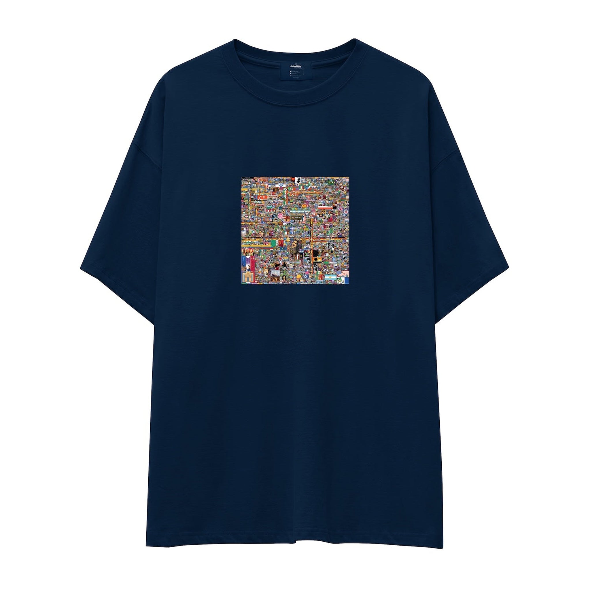 Reddit Place Oversize Tişört