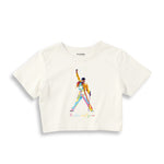 Freddie Mercury Crop Tişört
