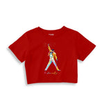 Freddie Mercury Crop Tişört