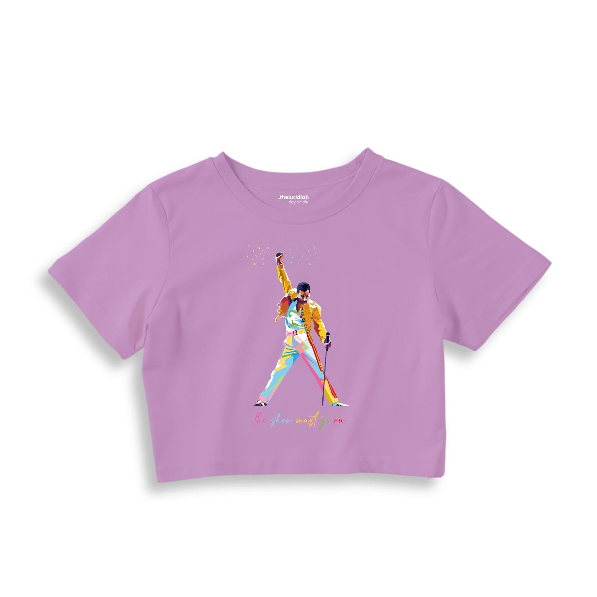 Freddie Mercury Crop Tişört