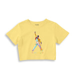 Freddie Mercury Crop Tişört