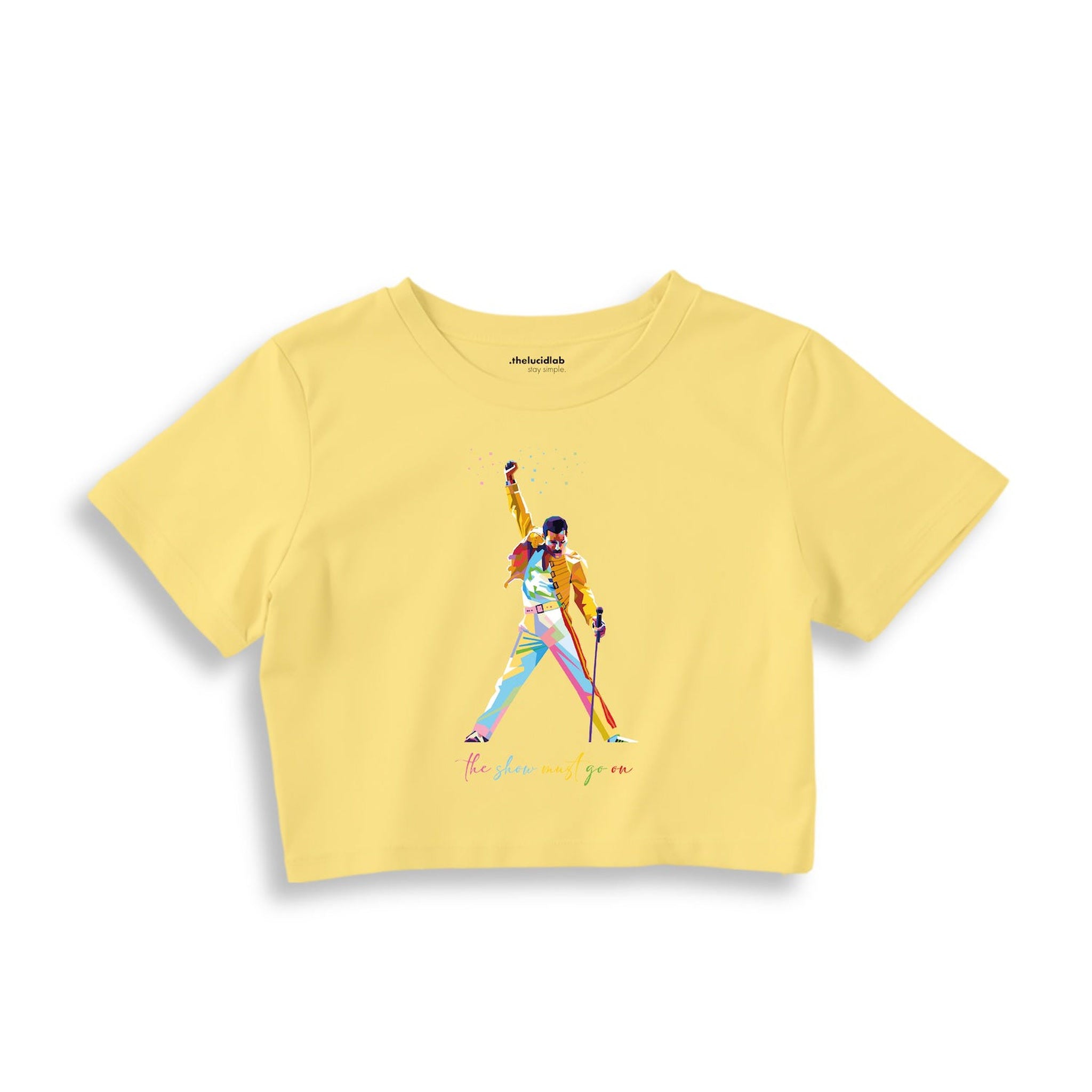 Freddie Mercury Crop Tişört
