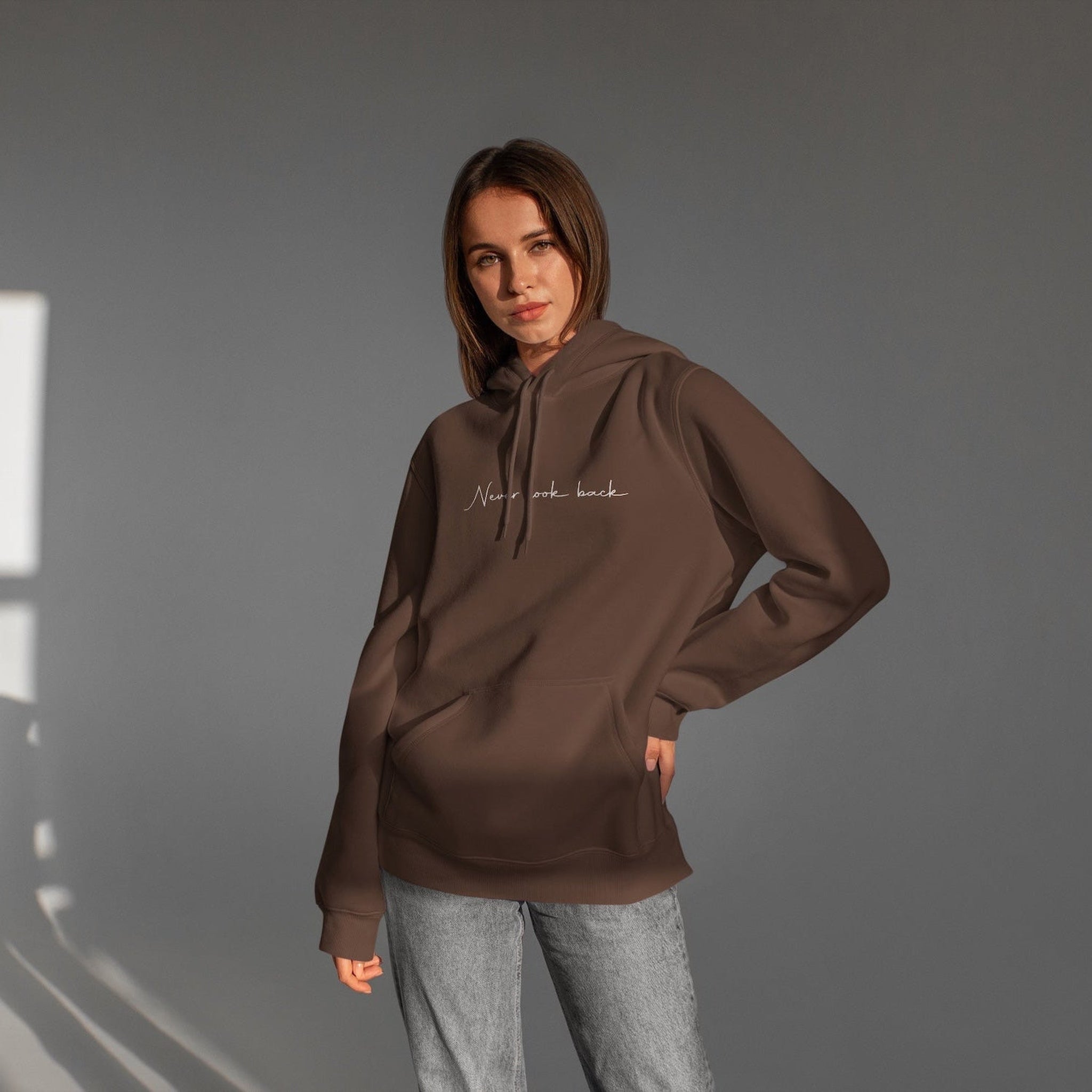 Never Look Back Oversize Hoodie
