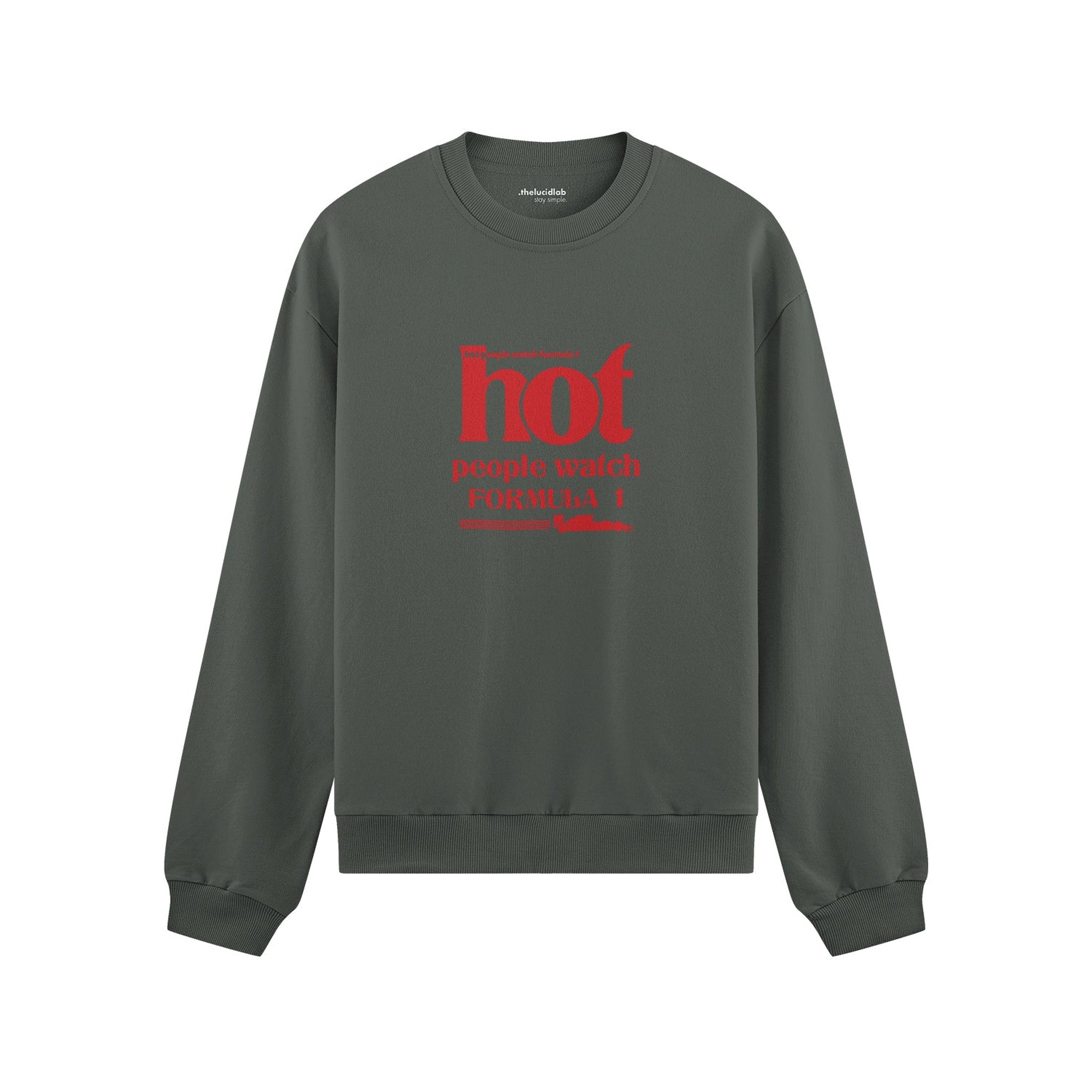 Hot People Watch Formula 1 Oversize Sweatshirt