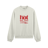 Hot Girls Watch Formula 1 Oversize Sweatshirt