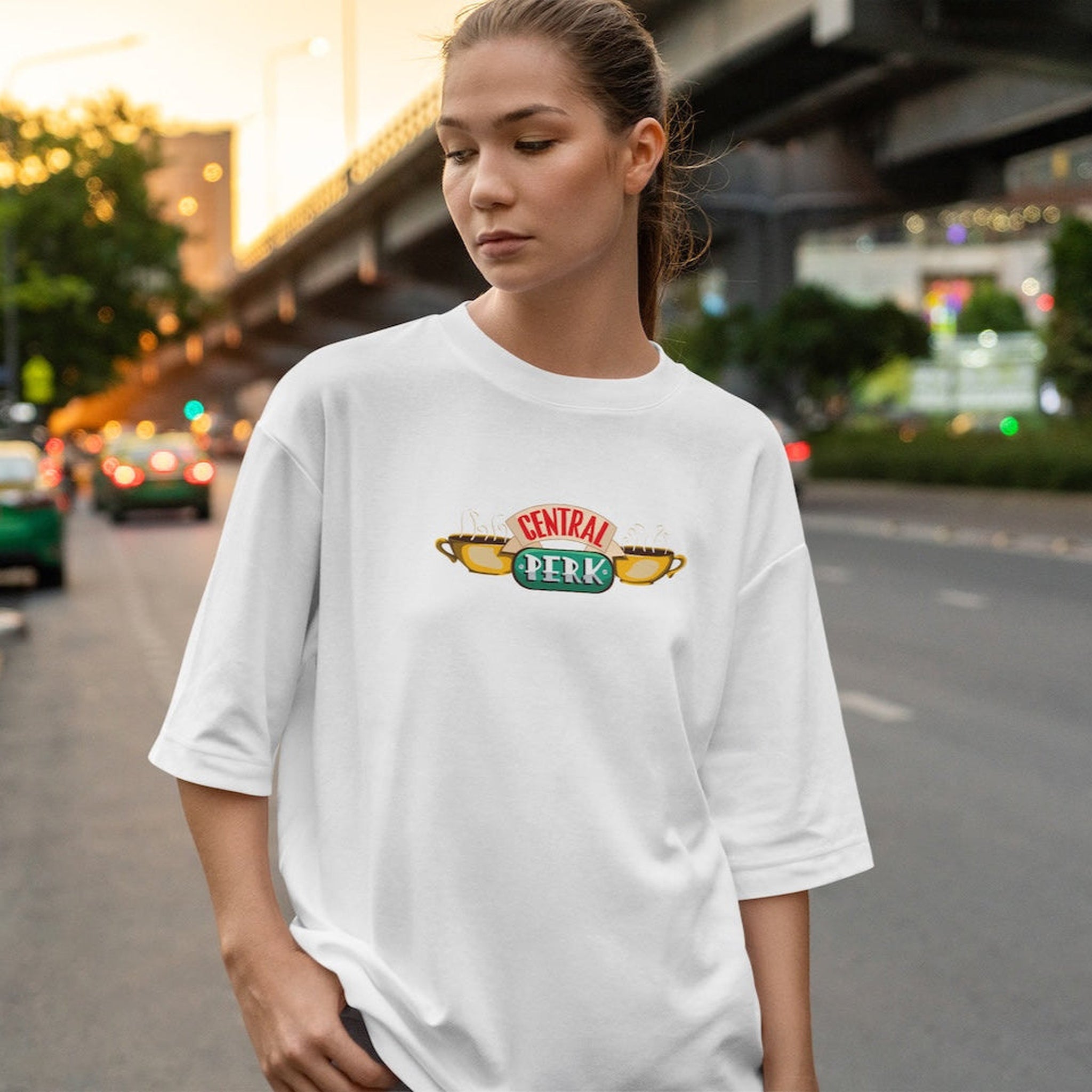 Central Perk / Friends Oversize Tişört