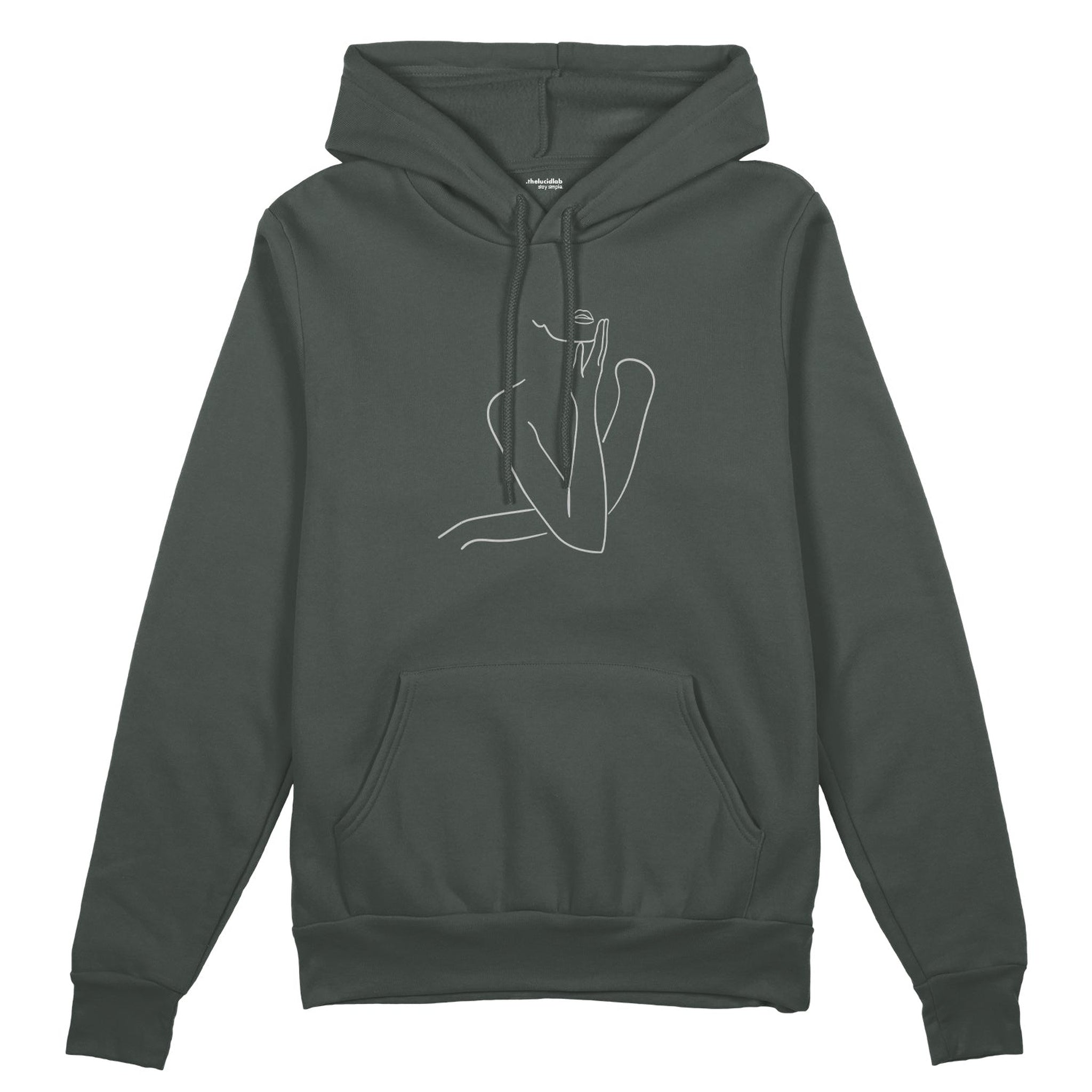 Women / Kadın Silüeti Oversize Hoodie