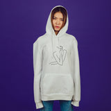 Women / Kadın Silüeti Oversize Hoodie