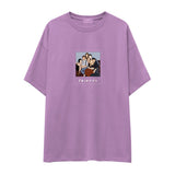 Friends Silüetli Oversize Tişört