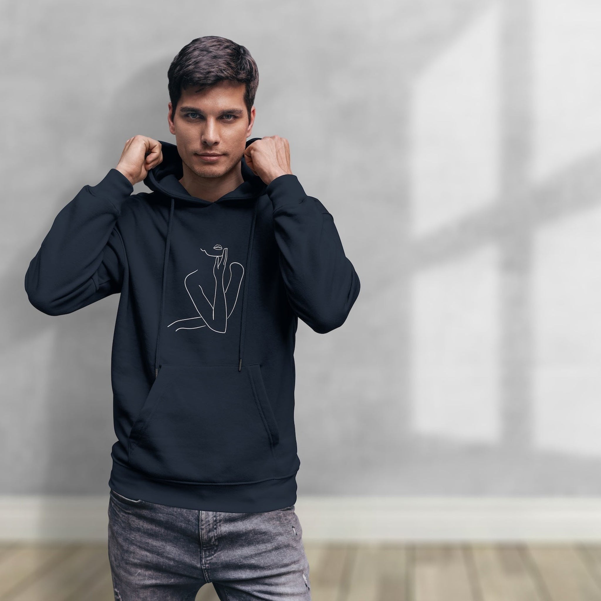 Women / Kadın Silüeti Oversize Hoodie