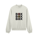 Box Box Box Oversize Sweatshirt