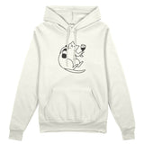 Wine Lover Cat Oversize Hoodie