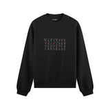 All Tracks / Formula 1 Pistleri Oversize Sweatshirt — Siyah