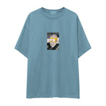 Albert Einstein / Homer Simpson Oversize Tişört