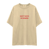 Hot Wife Summer Oversize Tişört