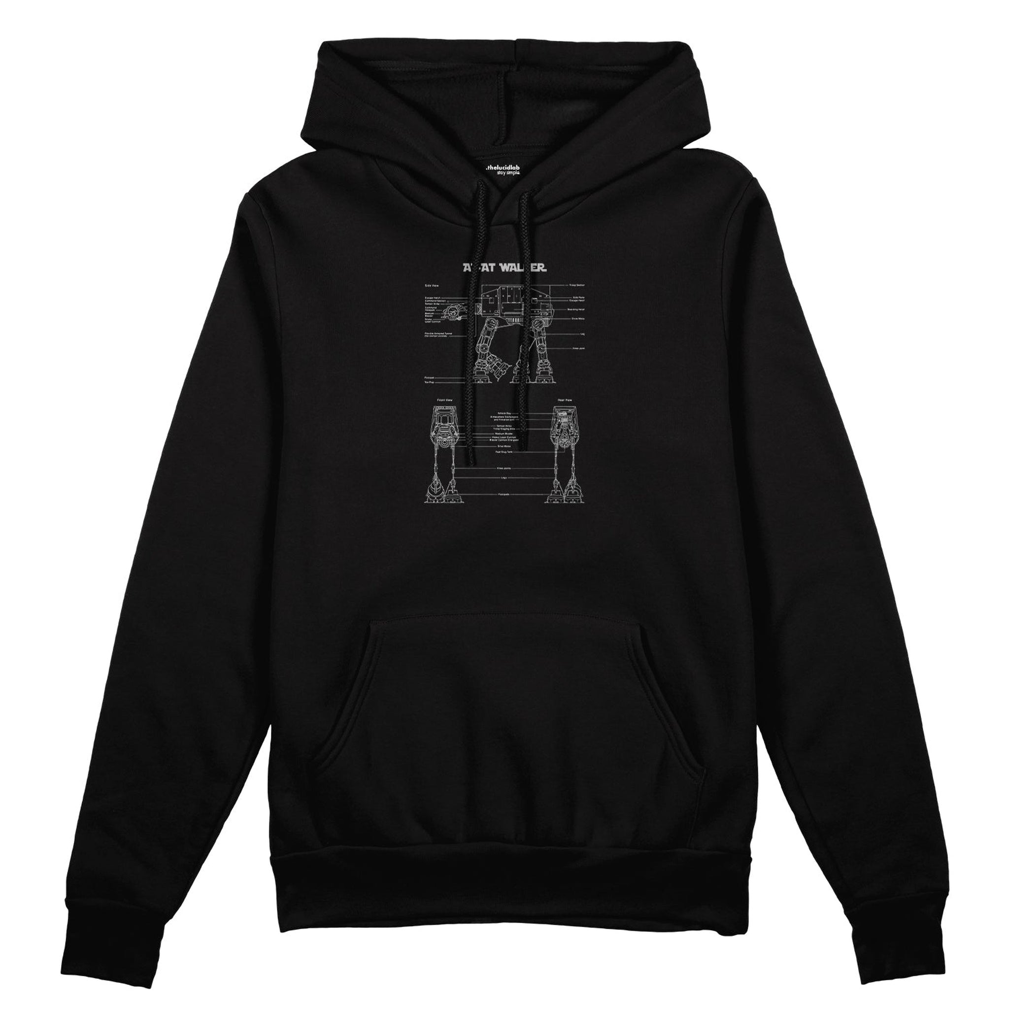 AT-AT Walker Oversize Hoodie