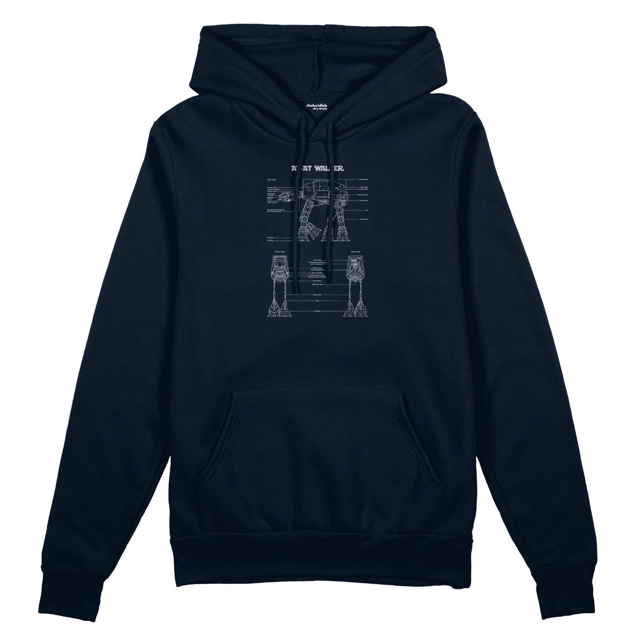 AT-AT Walker Oversize Hoodie