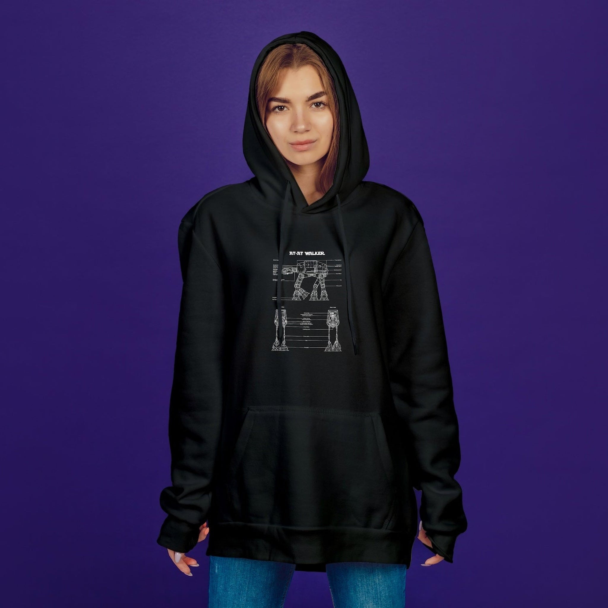 AT-AT Walker Oversize Hoodie