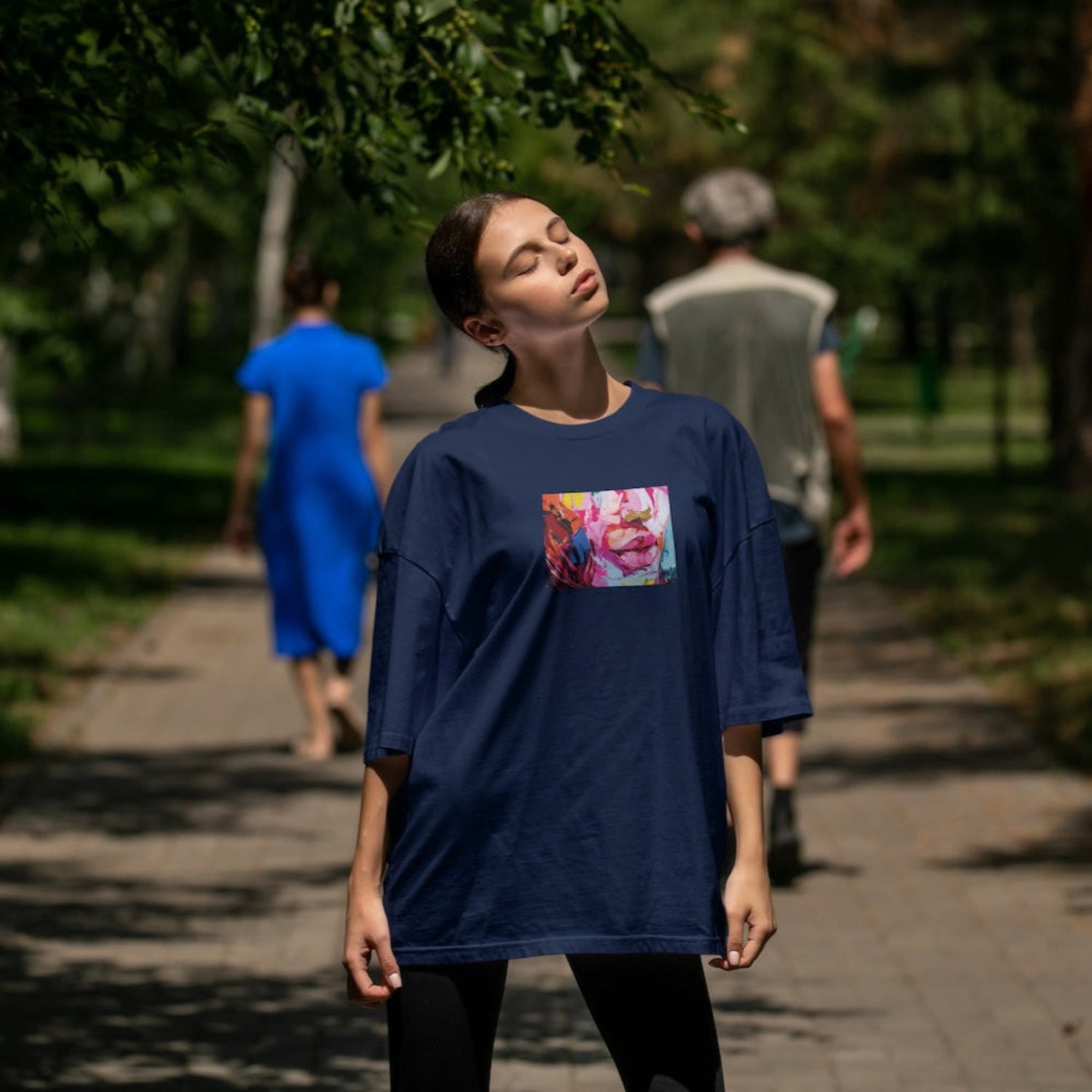 Lips Oversize Tişört