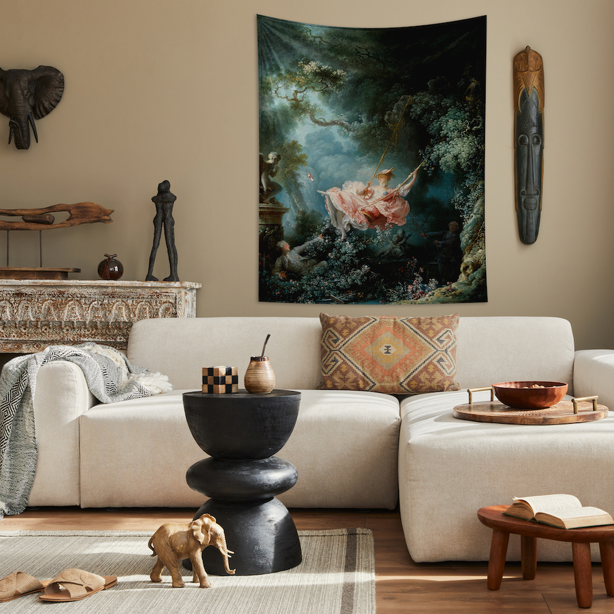The Swing / Fragonard Duvar Örtüsü
