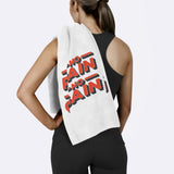 No Pain No Gain Red Spor Havlusu