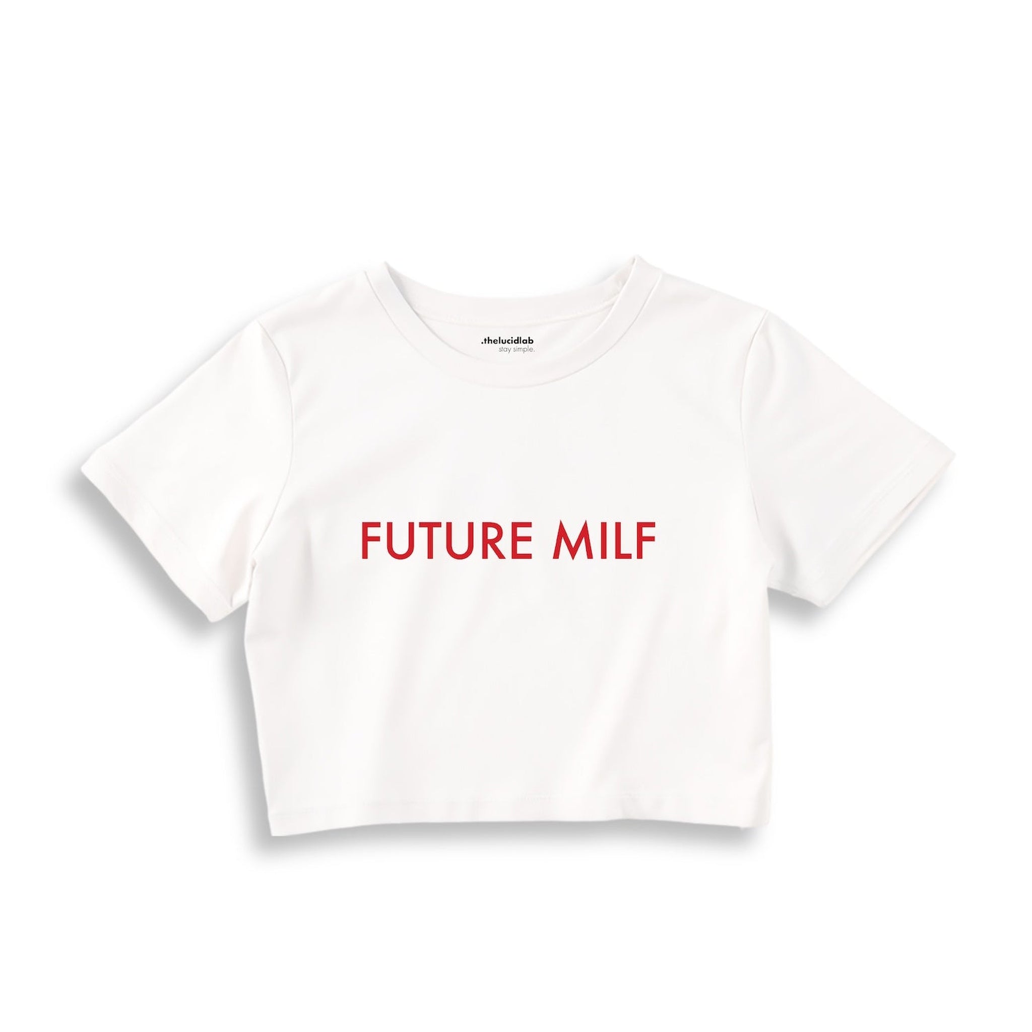 Future Milf Crop Tişört