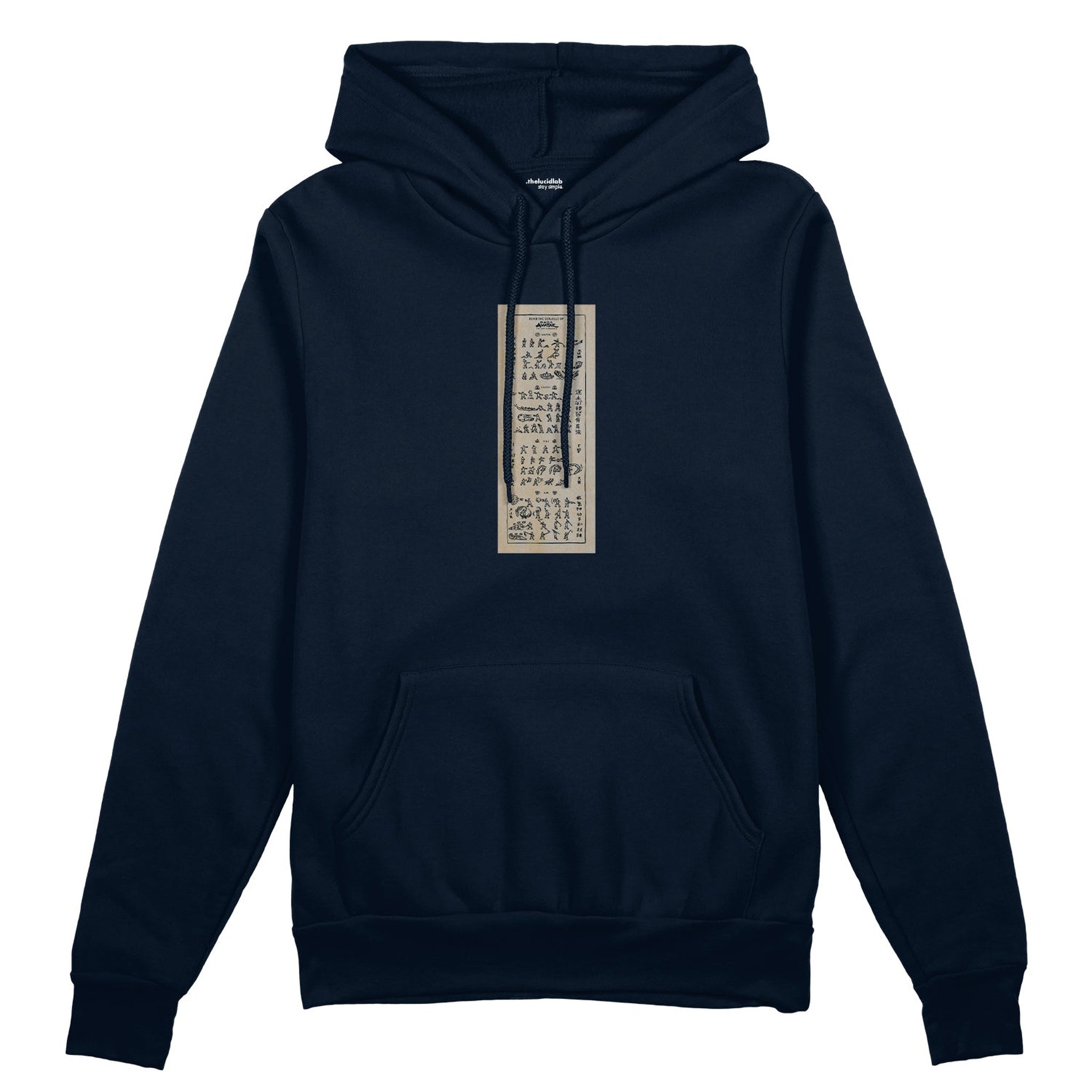 Avatar The Last Airbender Bending Scrolls Oversize Hoodie