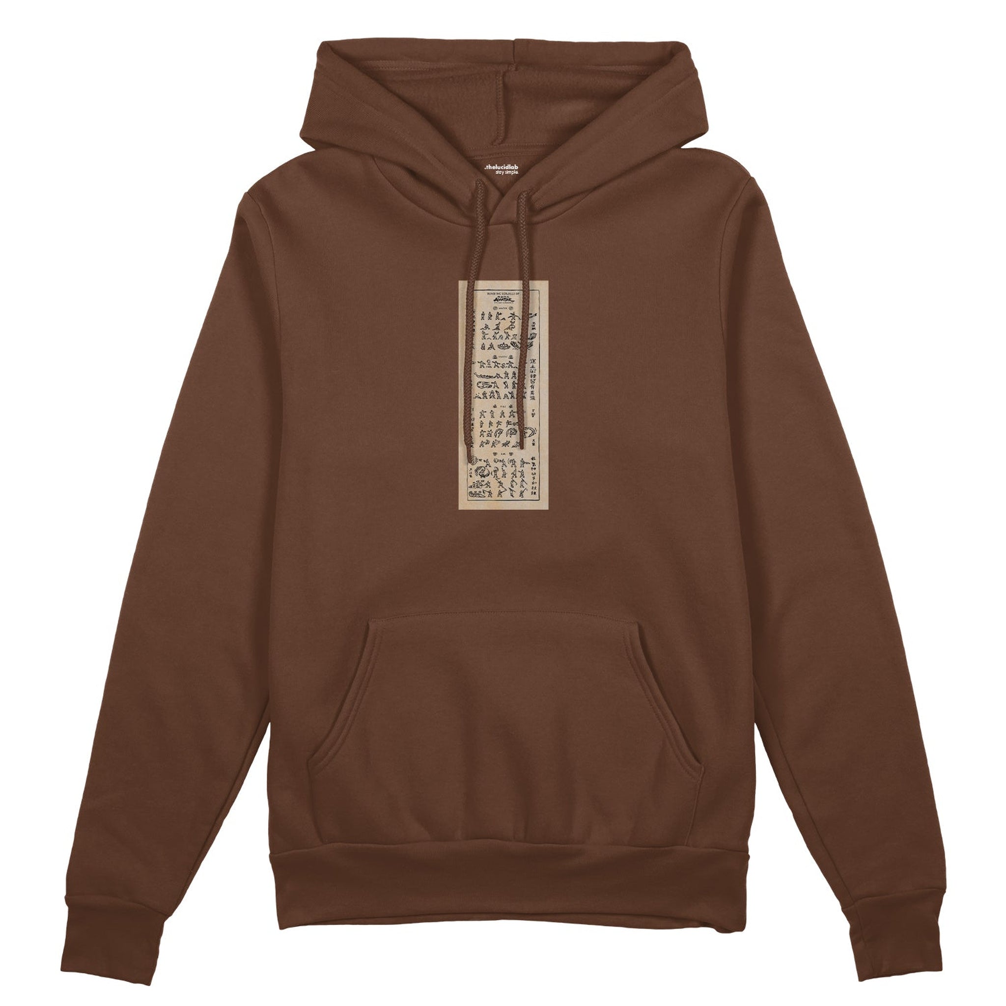 Avatar The Last Airbender Bending Scrolls Oversize Hoodie