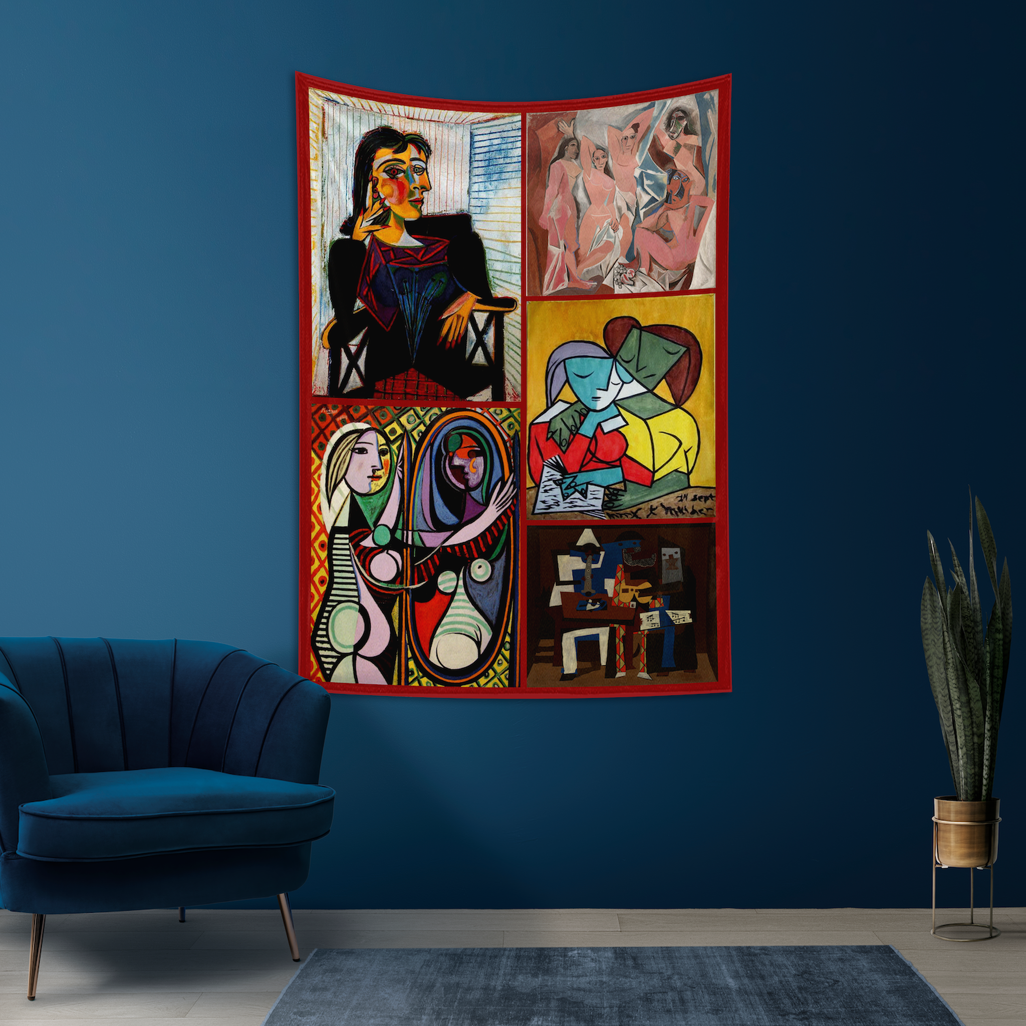 Picasso Artworks Duvar Örtüsü