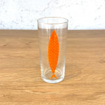 Orange a Fish / Turuncu Balık Baskılı Paşabahçe Rakı Kadehi