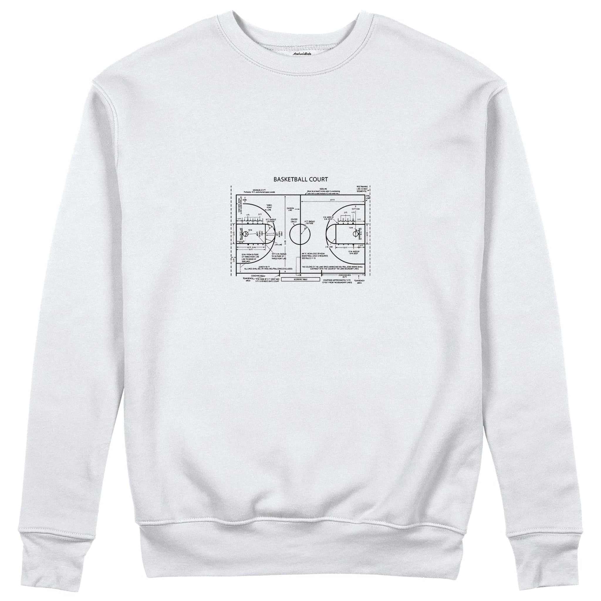 Basketball Court Sweatshirt