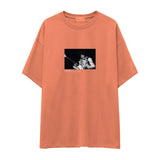 Jimi Hendrix Falkoner Centret Copenhagen 1969 Oversize Tişört