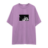 Jimi Hendrix Falkoner Centret Copenhagen 1969 Oversize Tişört