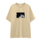 Jimi Hendrix Falkoner Centret Copenhagen 1969 Oversize Tişört