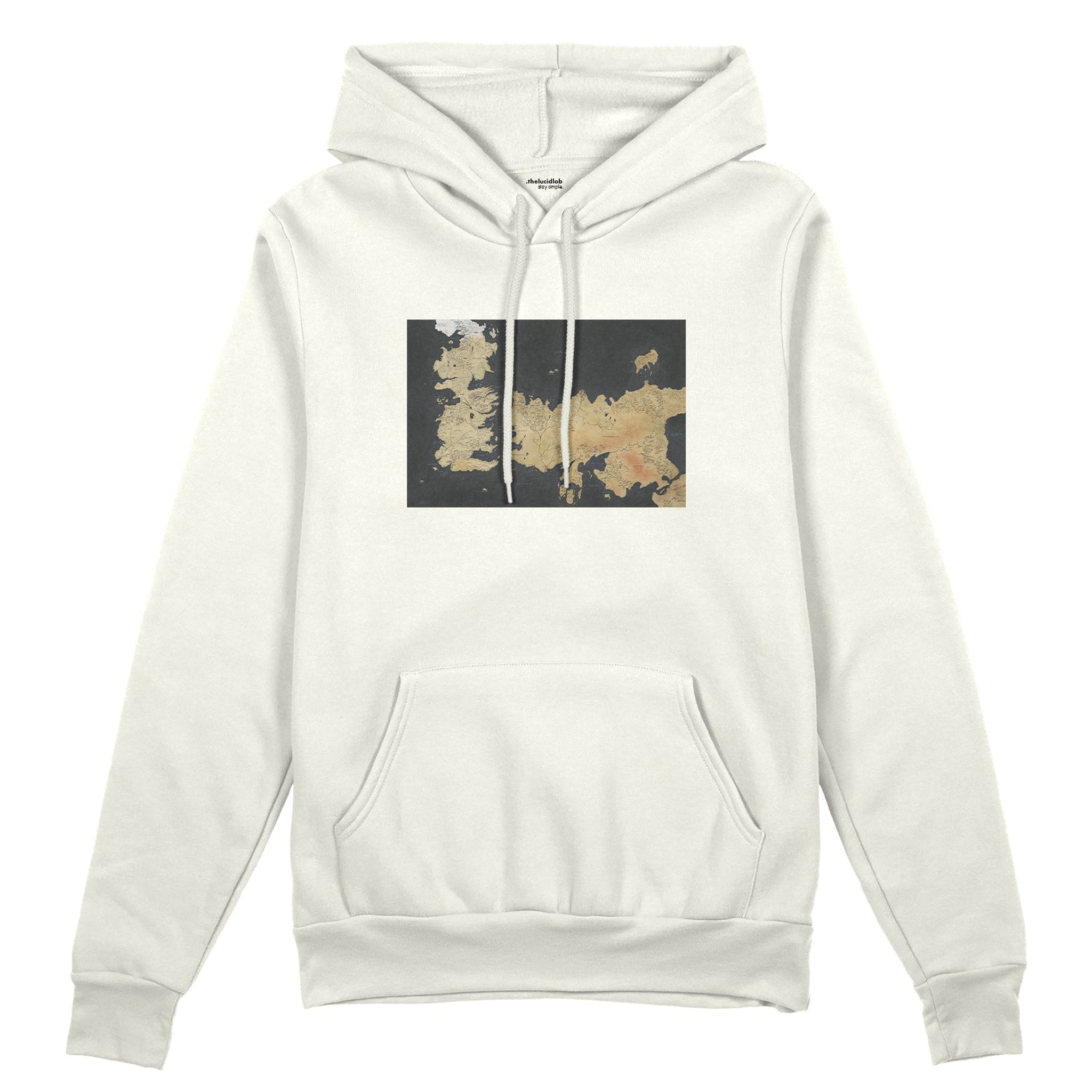 Game Of Thrones Map Oversize Hoodie