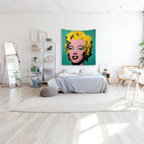 Andy Warhol / Marilyn Monroe Blue Duvar Örtüsü