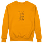 Fender Stratocaster Gitar Sweatshirt