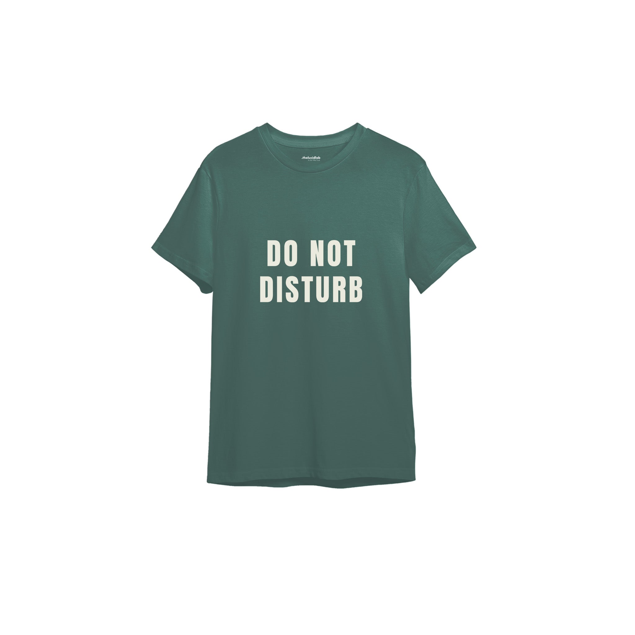 Do Not Disturb Tişört — Yeşil