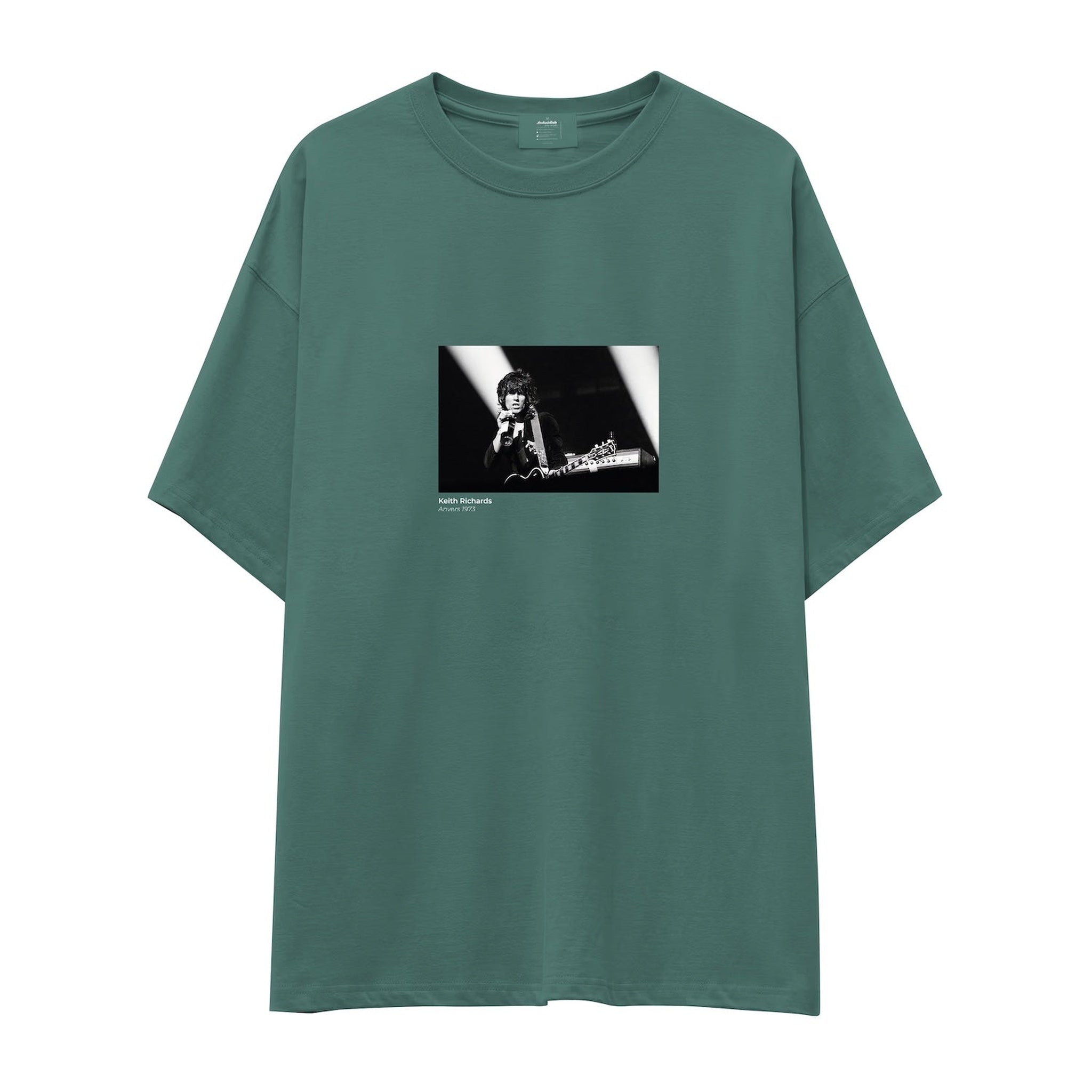Keith Richards Anvers 1973 Oversize Tişört