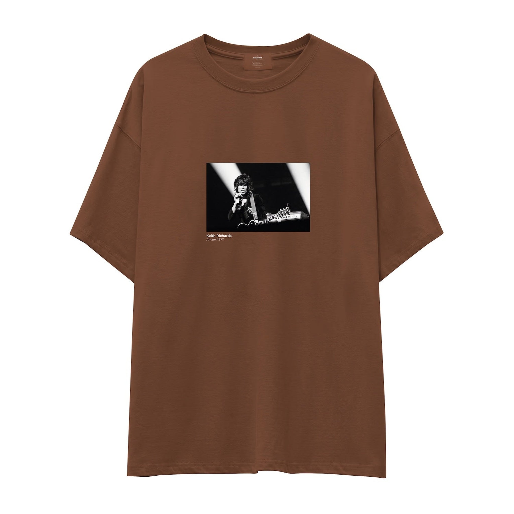 Keith Richards Anvers 1973 Oversize Tişört