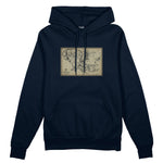 Yüzüklerin Efendisi Orta Dünya Haritası - Lord Of The Rings Oversize Hoodie
