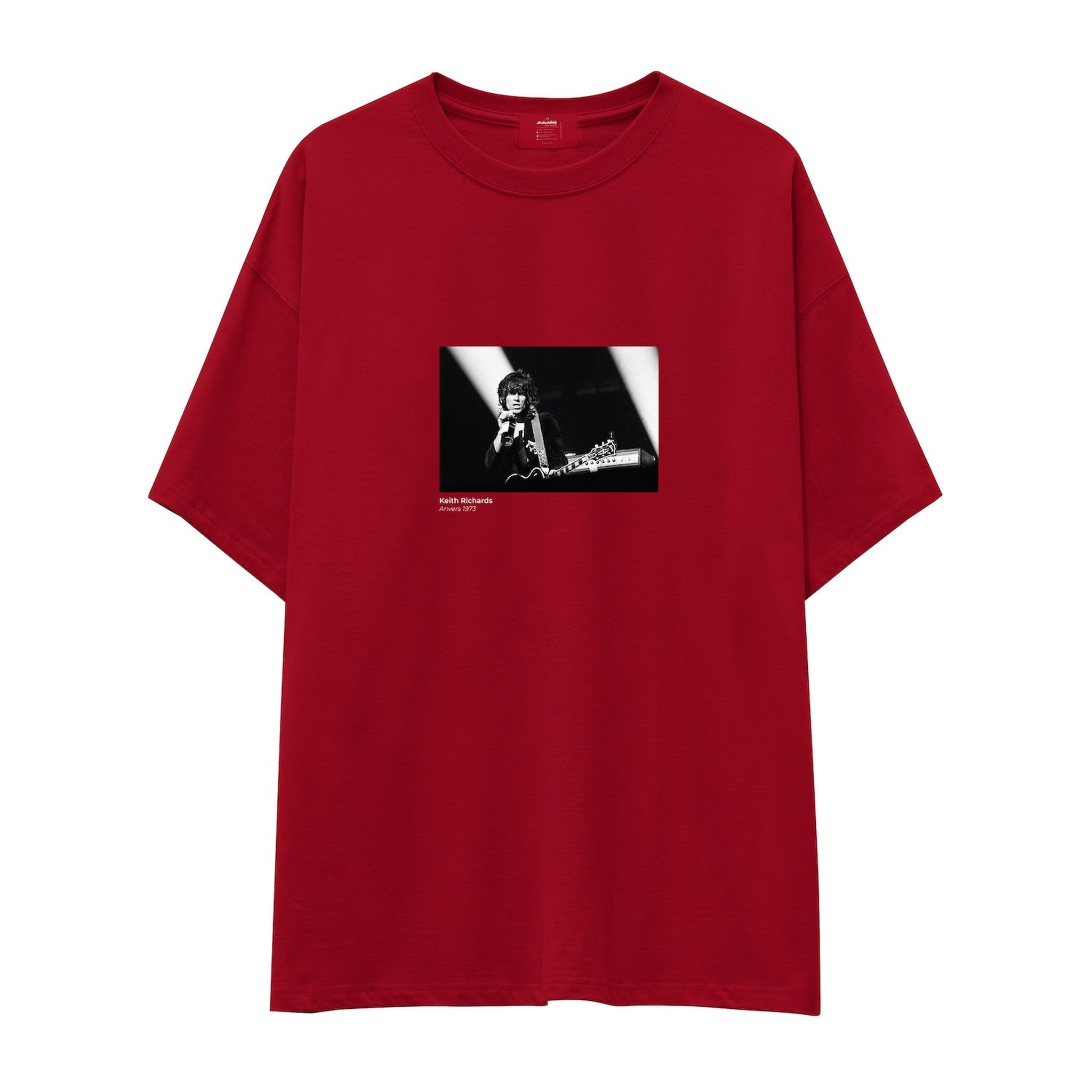 Keith Richards Anvers 1973 Oversize Tişört