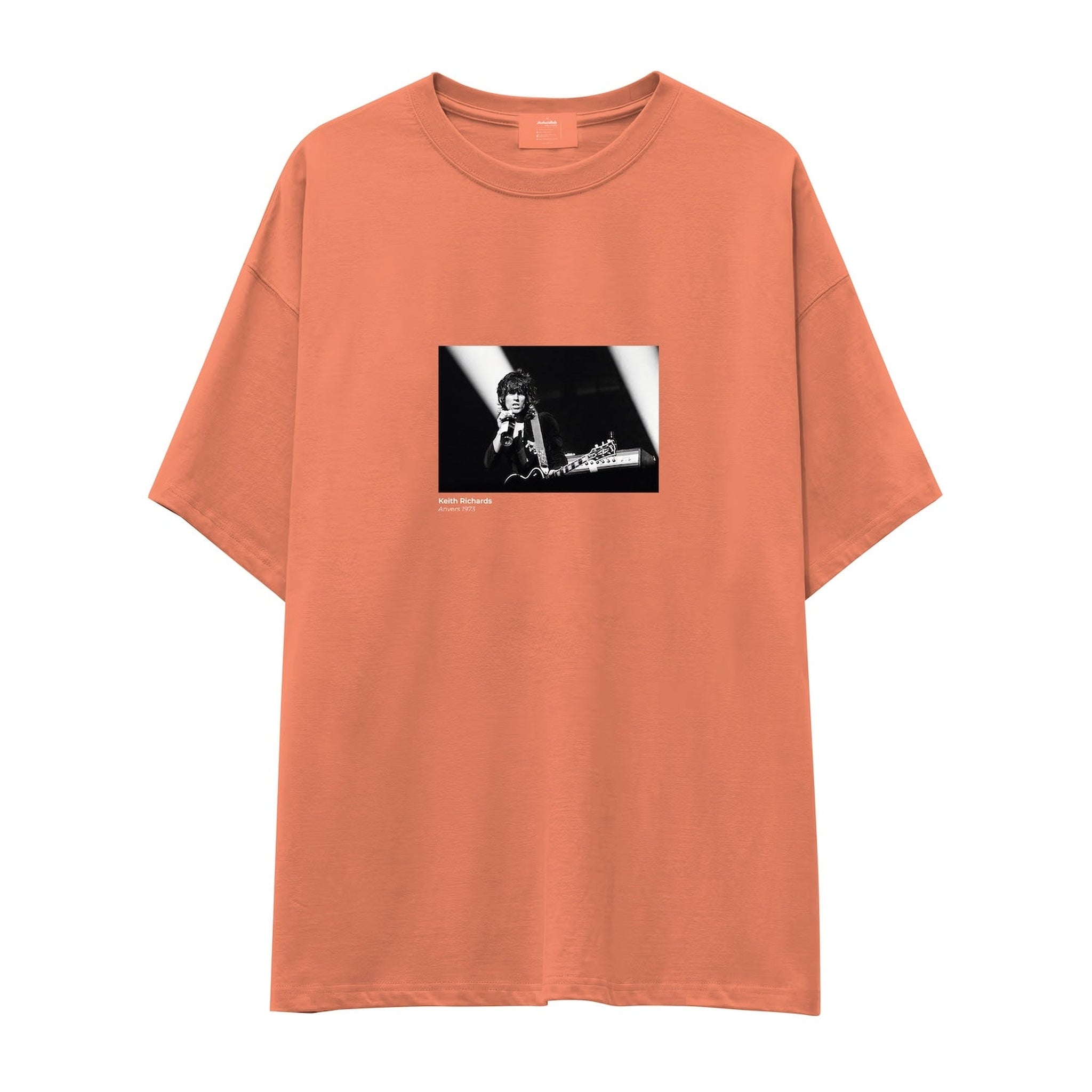 Keith Richards Anvers 1973 Oversize Tişört