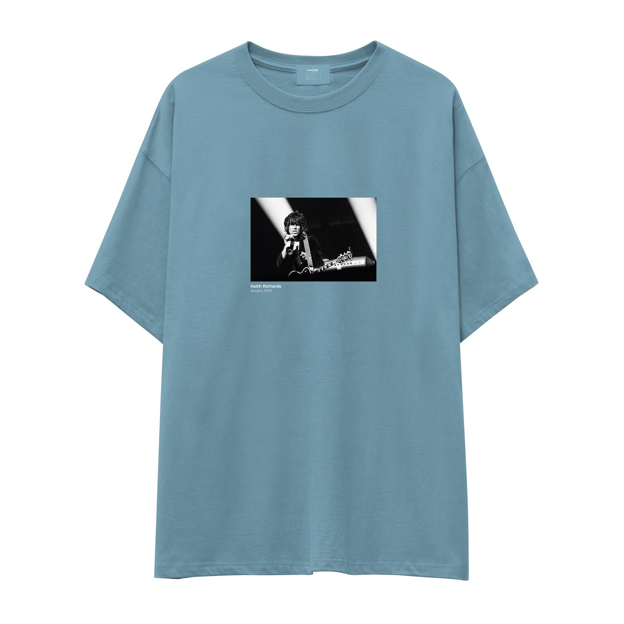 Keith Richards Anvers 1973 Oversize Tişört