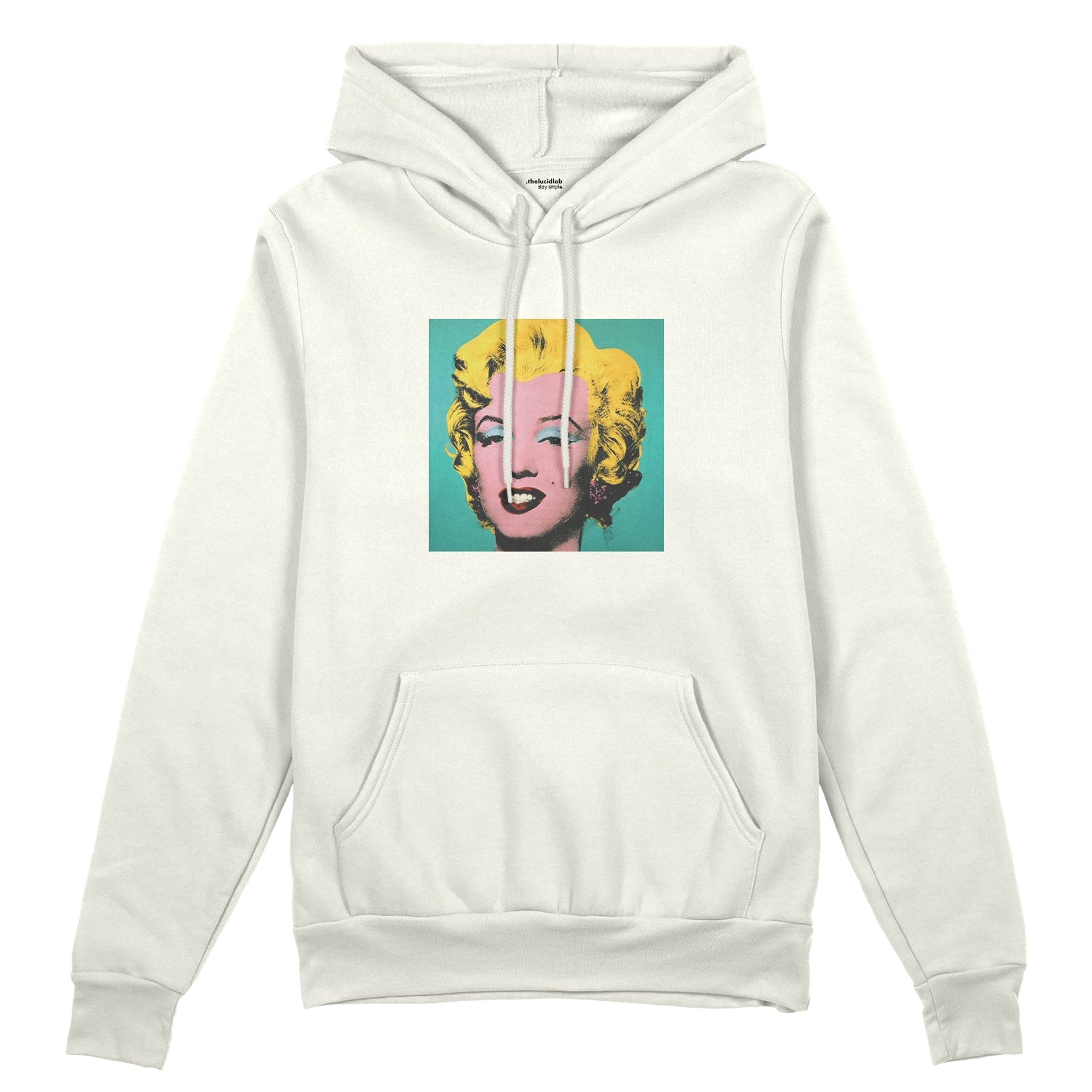 Andy Warhol / Marilyn Monroe Blue Oversize Hoodie