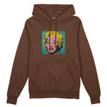 Andy Warhol / Marilyn Monroe Blue Oversize Hoodie